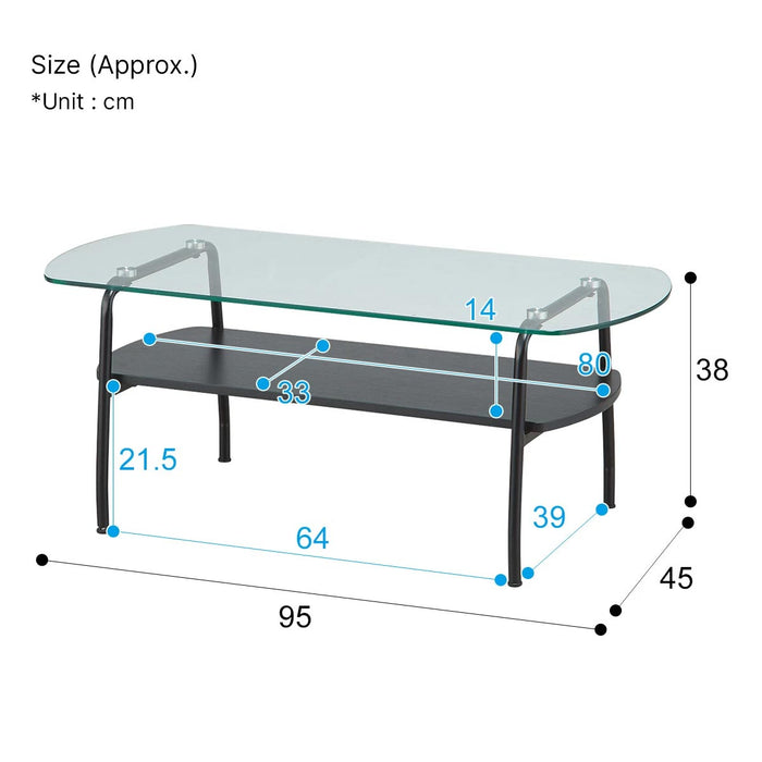 Coffee Table N-Cisco 9545TP BK