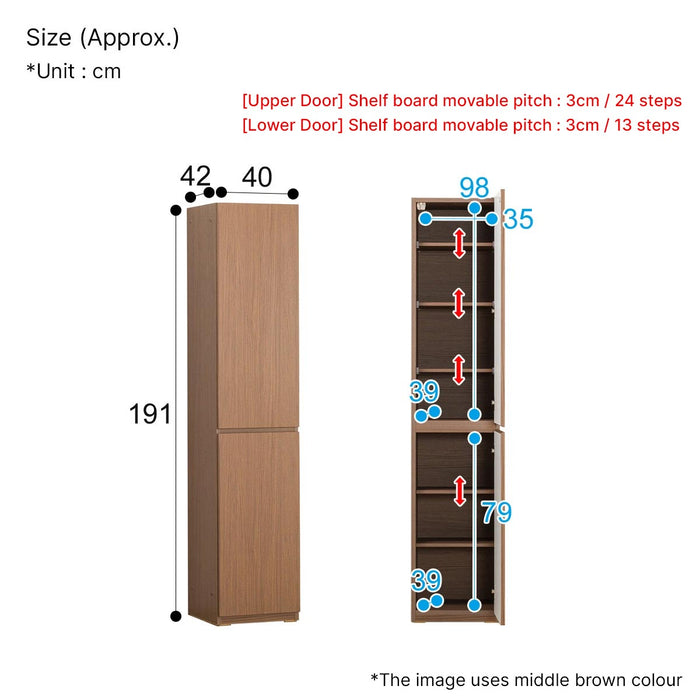 Cabinet Porte 40DD-R LBR 2