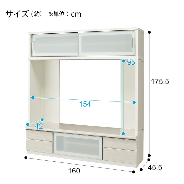 TV Cabinet Postia-N 160WH Set