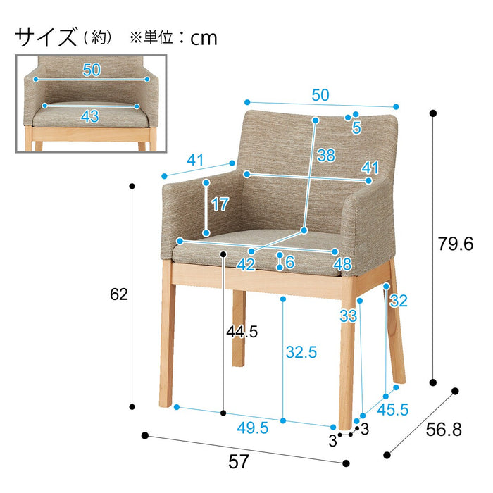 DC N-Collection C-50P Arm NA/DR-BE