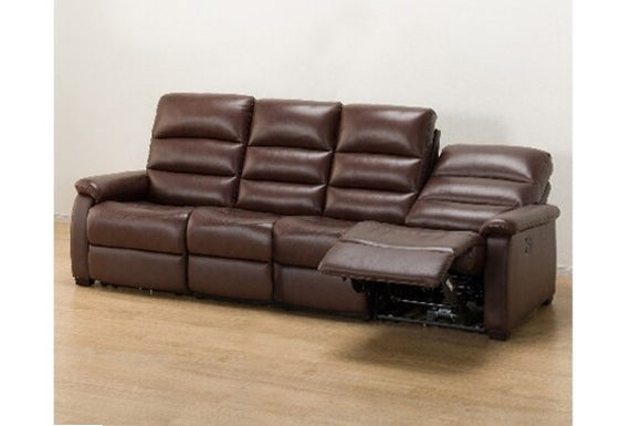 4 Seat Recliner Sofa N-Believa BR T Leather