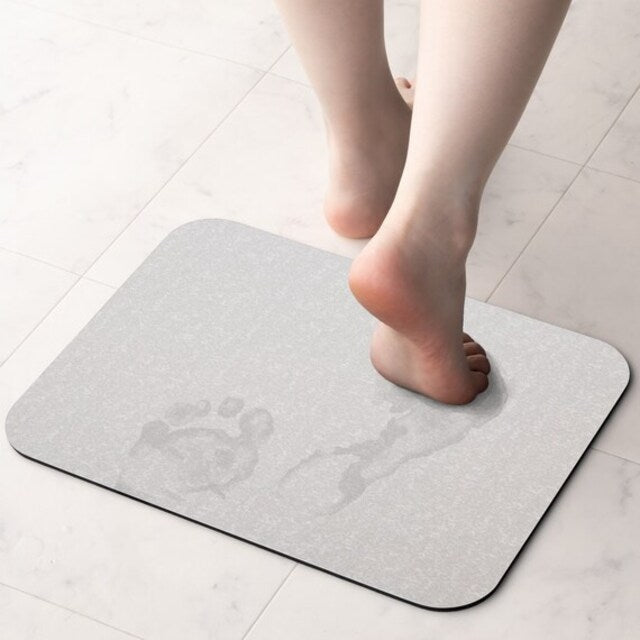 Soft Diatomite Kaiteki Bath Mat 29x39 LGY