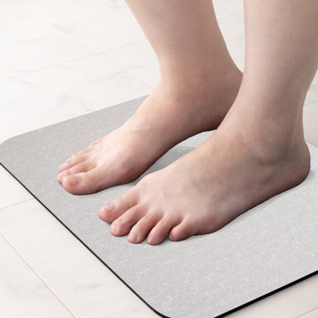 Soft Diatomite Kaiteki Bath Mat 29x39 LGY