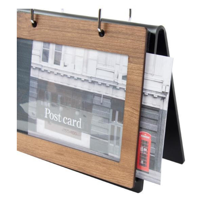 Stand Photo Album Length BR 18P KG 4x6"