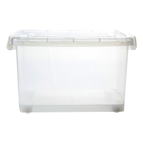 Durable Storage Box With Lid 81L
