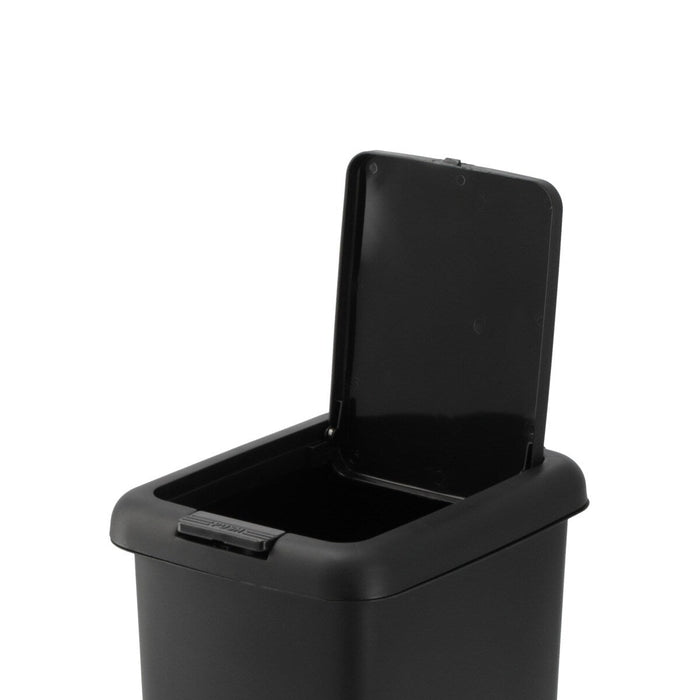 Antibacterial And Deodorant Step/Push Dustbin 10L BK