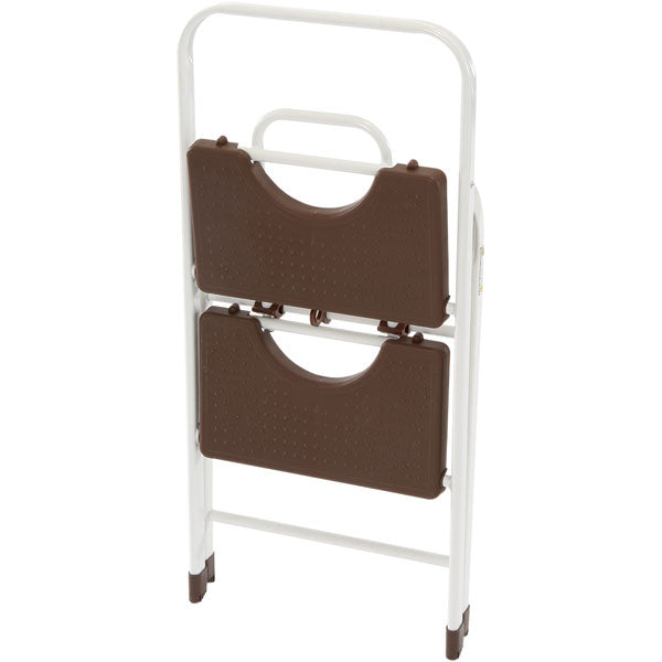 Folding Step Chocolat 2Tier Dbr