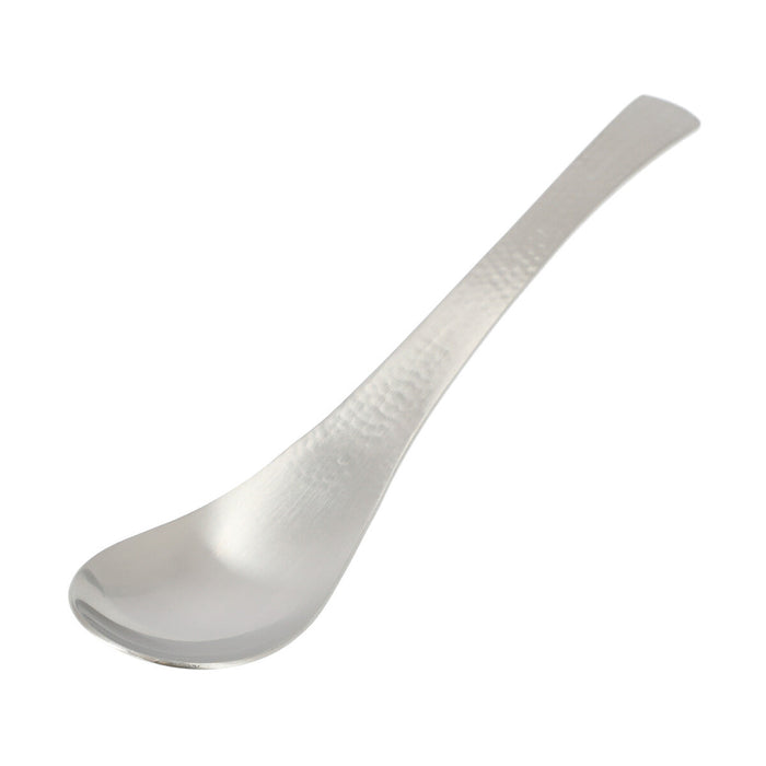 Soup Spoon Hammered Pattern