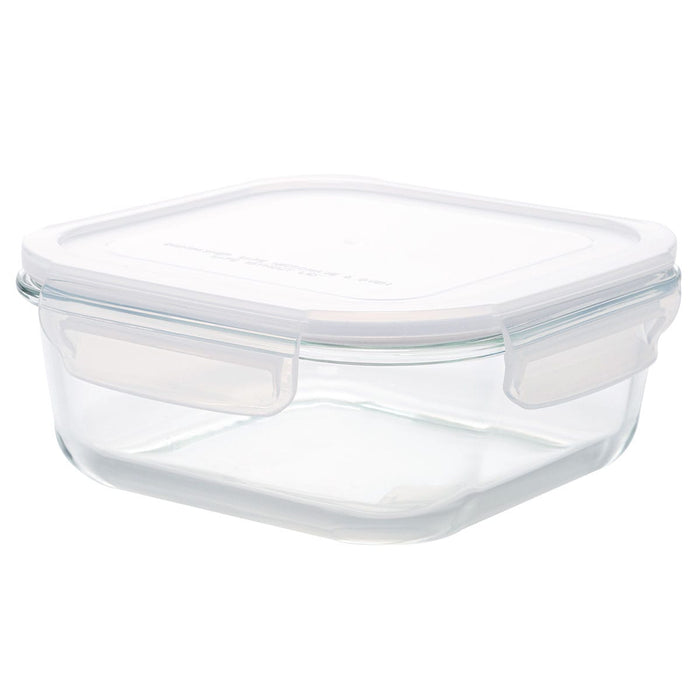 Heat Resistant Glass Storage Container 1170ML Square