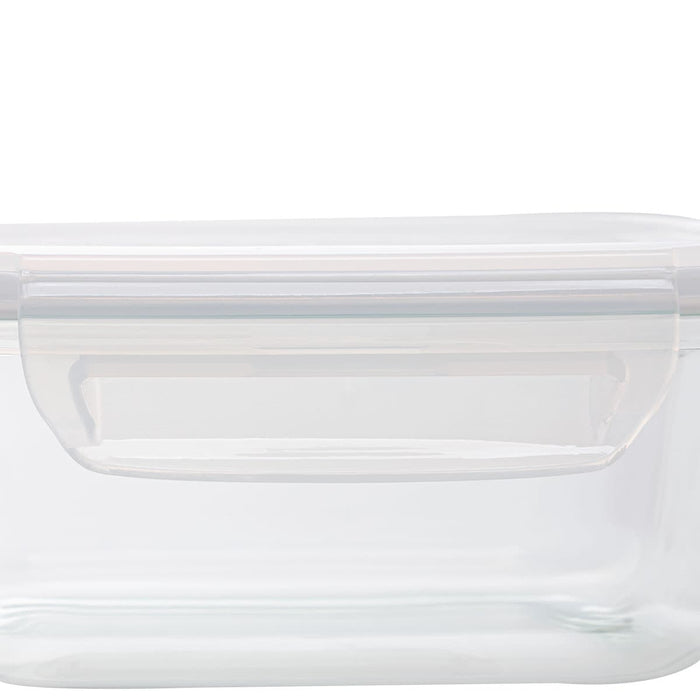 Heat Resistant Glass Storage Container 1170ML Square