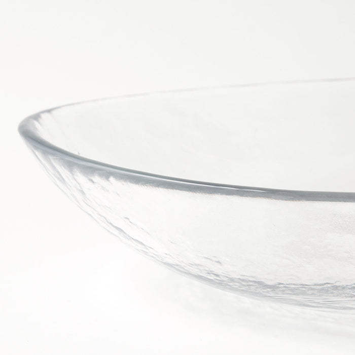 Glass Oval Plate 25CM