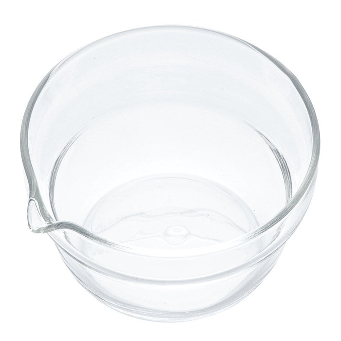 Heat Resistant Glass Single Spout Bowl 100ML