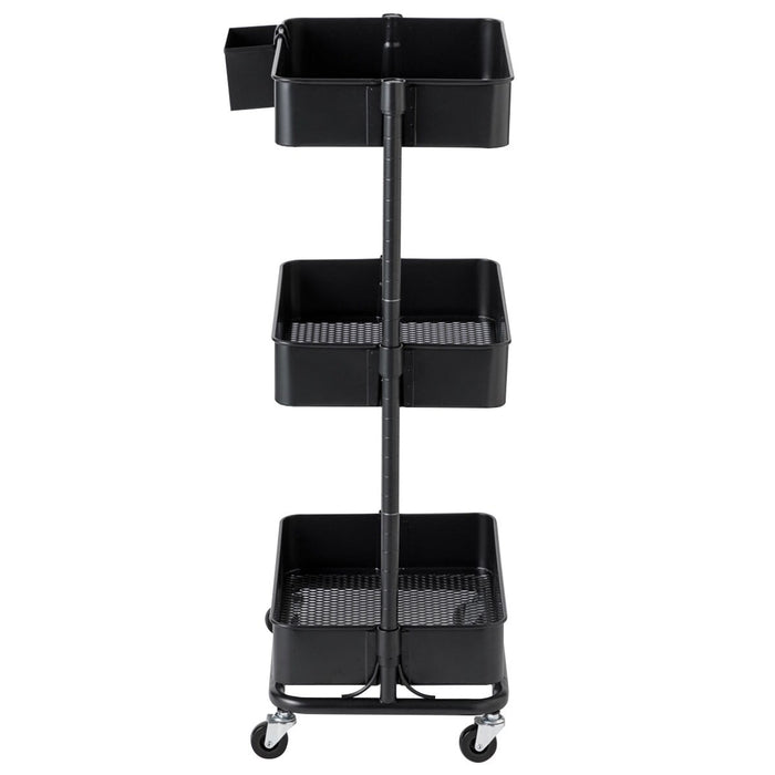 Steel Wagon Trolley 3 BK